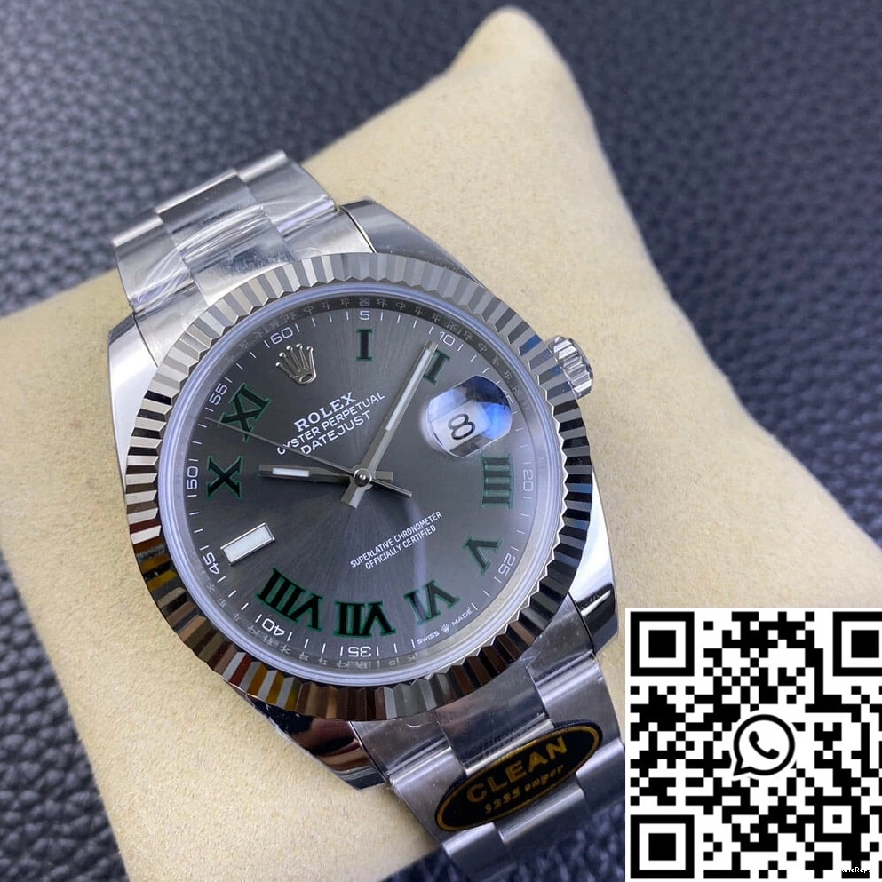 Rolex Dial Grey Clean Factory Datejust M126334-0021 0119